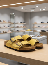 BRKN  LEATHER SLIPPER